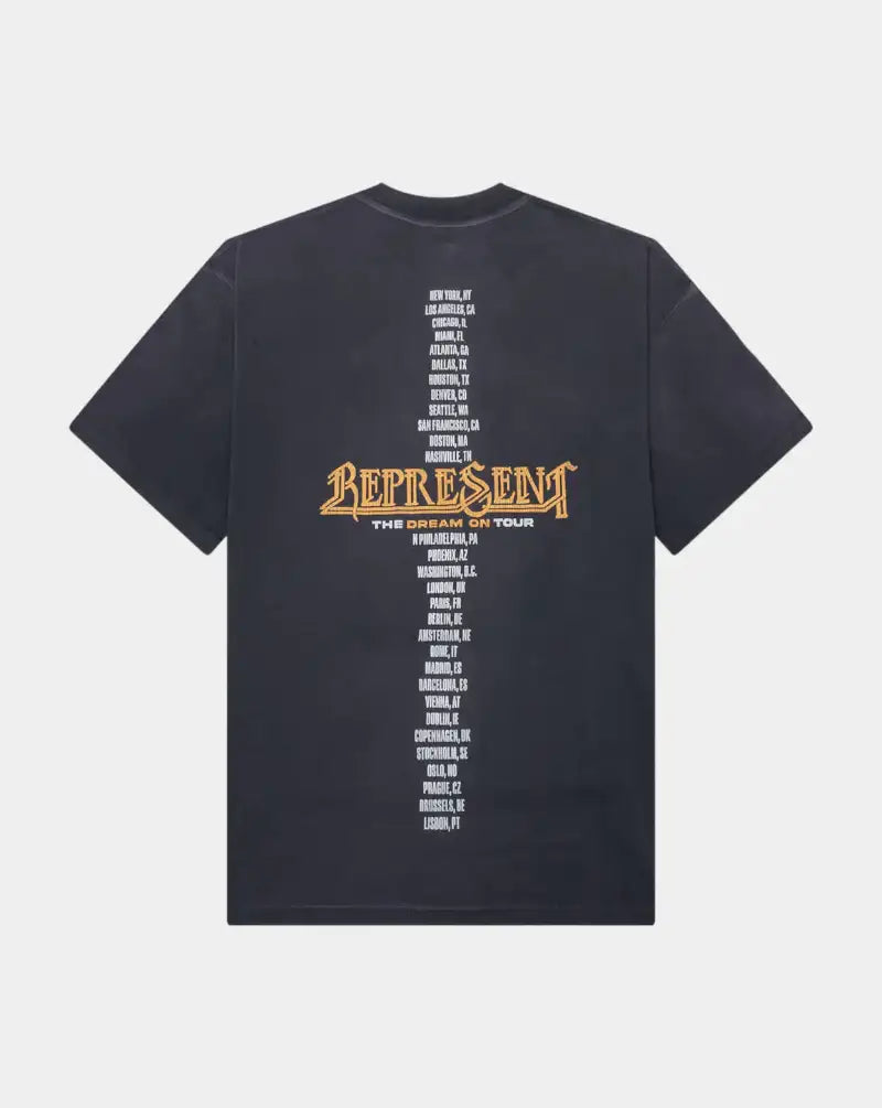 Camiseta Represent Golden Tour MLM100823 46SUN FADE GREY REPRESENT