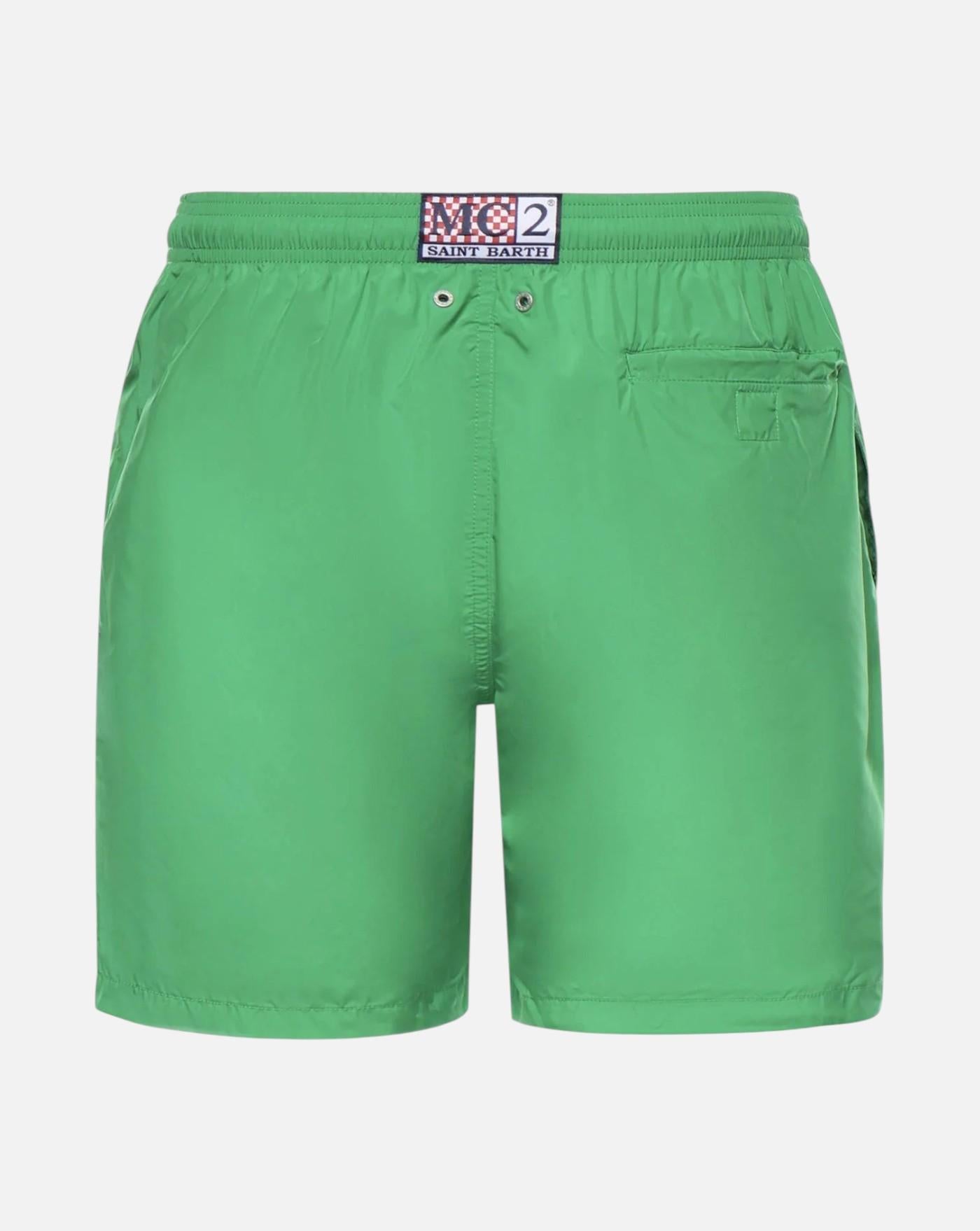 Bañador Mc2 Saint Barth Lighting Pantone<BR/> LIG0004 01675L 57 GREEN PNT L MC2 SAINT BARTH