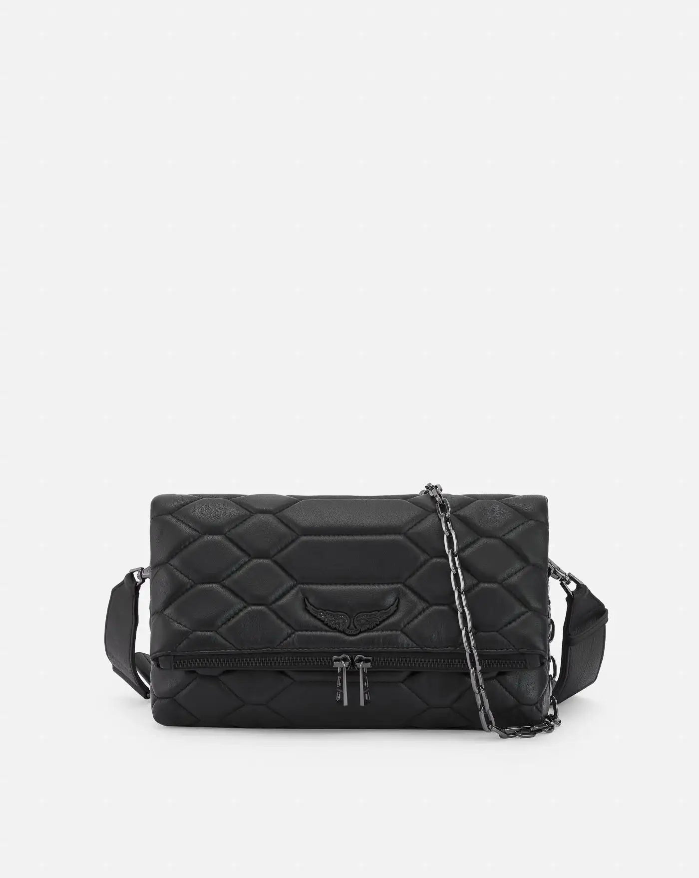 Bolso Zadig & Voltaire Rocky XL Mat Scale LWBA00055 NOIR 1 ZADIG & VOLTAIRE