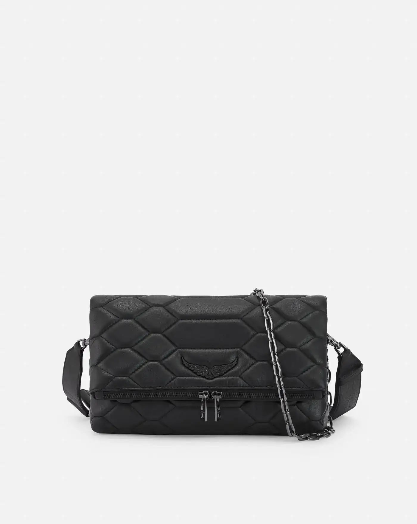 Bolso Zadig & Voltaire Rocky XL Mat Scale LWBA00055 NOIR 1 ZADIG & VOLTAIRE