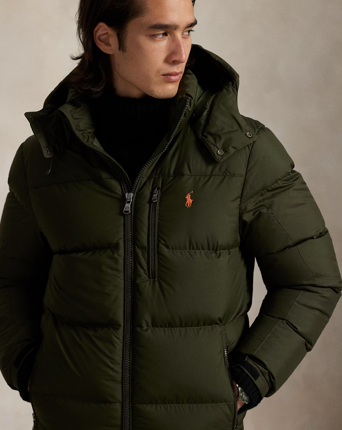 Chaqueta Polo Ralph Lauren Gorham 710968278002 OLIVE POLO RALPH LAUREN