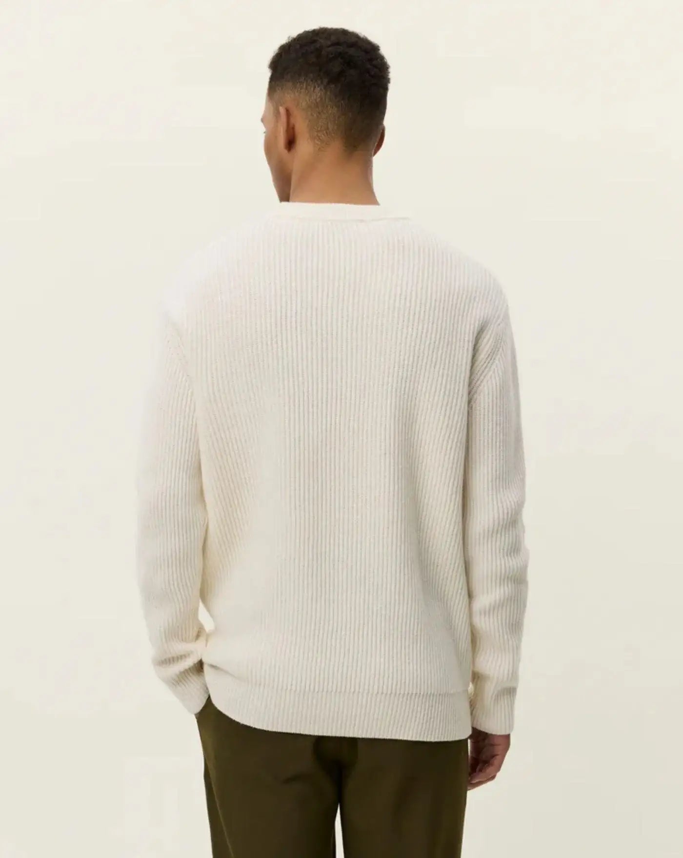 Jersey Les Deux Eddie Wool Rib Crewneck Knit 1000471 215 LES DEUX