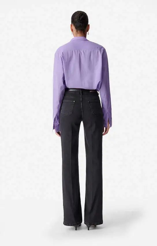 Pantalon Vanessa Bruno Dompay Flare 1HVA94 V04010BLACK VANESSA BRUNO