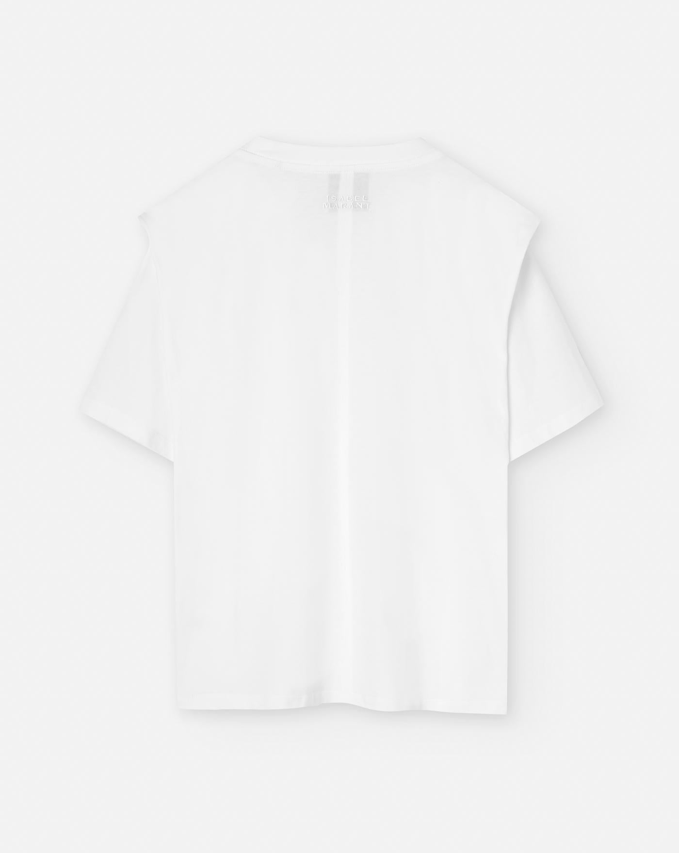 Camiseta Isabel Marant Zelitos TS0041FAA1N41I 20WH ISABEL MARANT