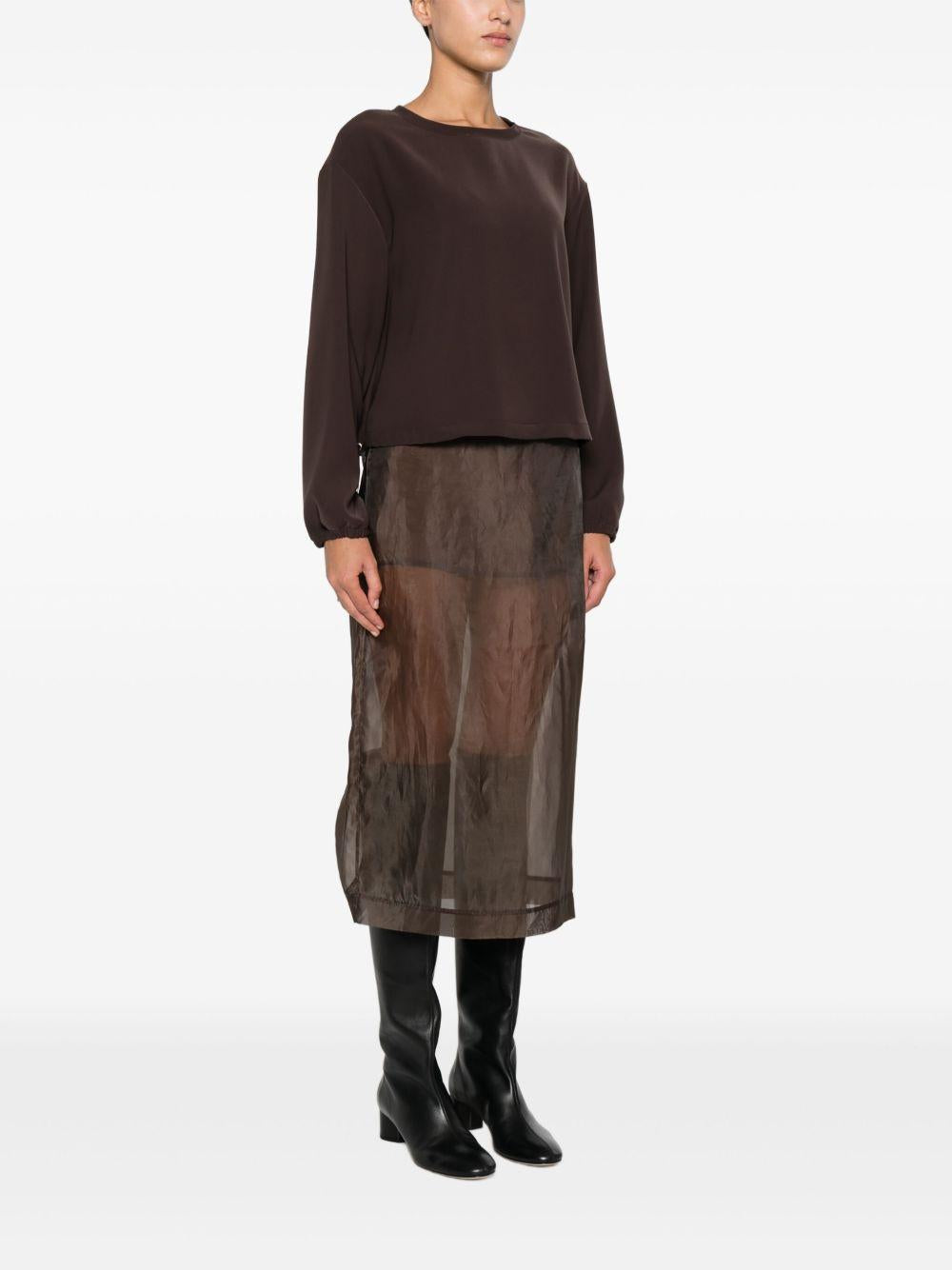 Blusa Herno Gros Grain BL000031D12755 8800 HERNO