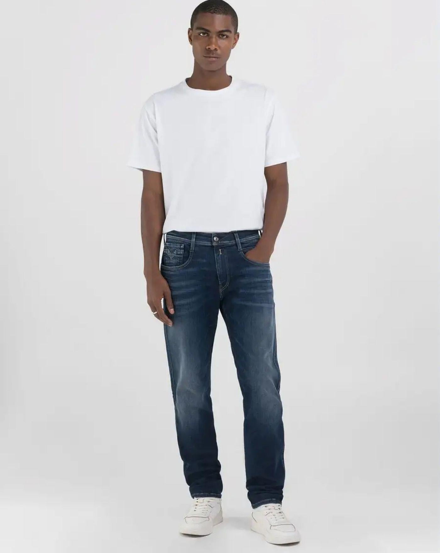 Denim Replay Anbass Hyperflex M914E032661604 007 REPLAY