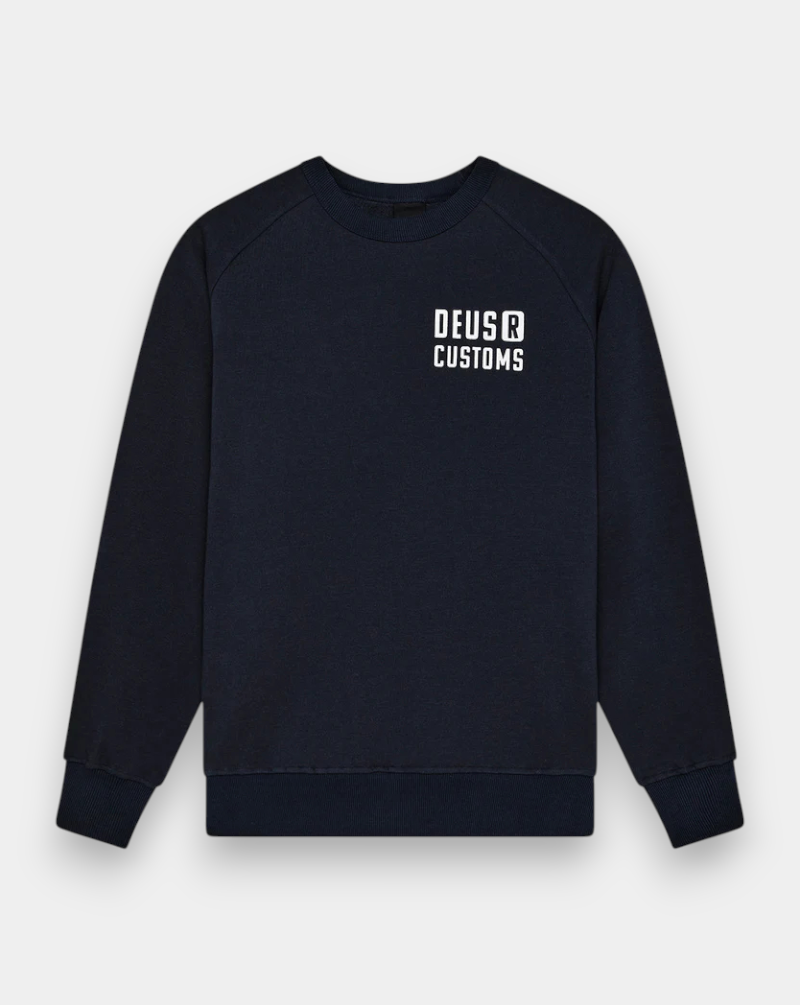 Sudadera Deus Ex Machina Fleks DMF258257 NAVY DEUS EX MACHINA