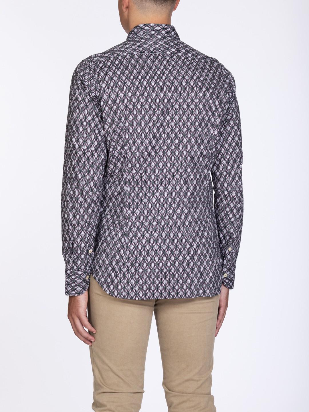 Camisa Tintoria Mattei Estampado 1RCRNJWFX1 25 TINTORIA MATTEI