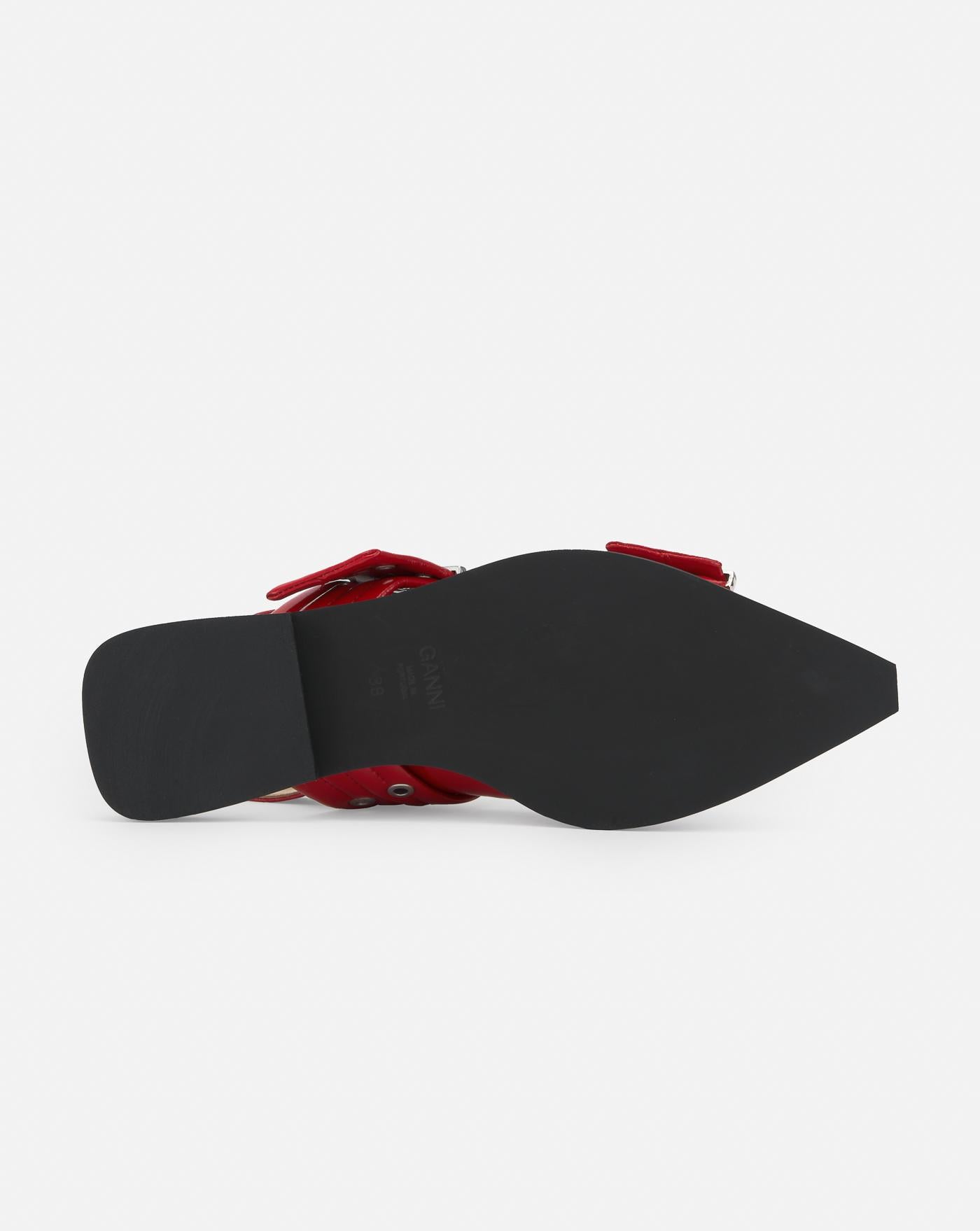 Zapatos Ganni Feminine Buckle Ballerina S2843 474 GANNI