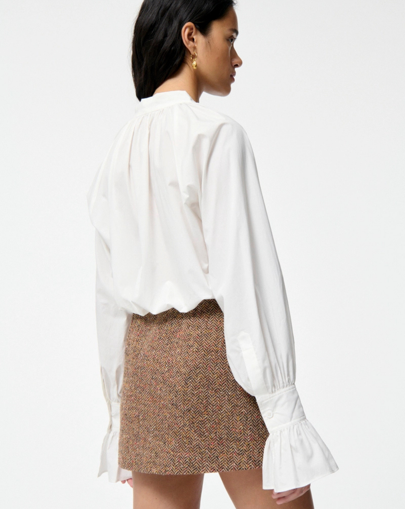 Blusa Vanessa Bruno Fatima 4EVA69V09816 WHITE VANESSA BRUNO