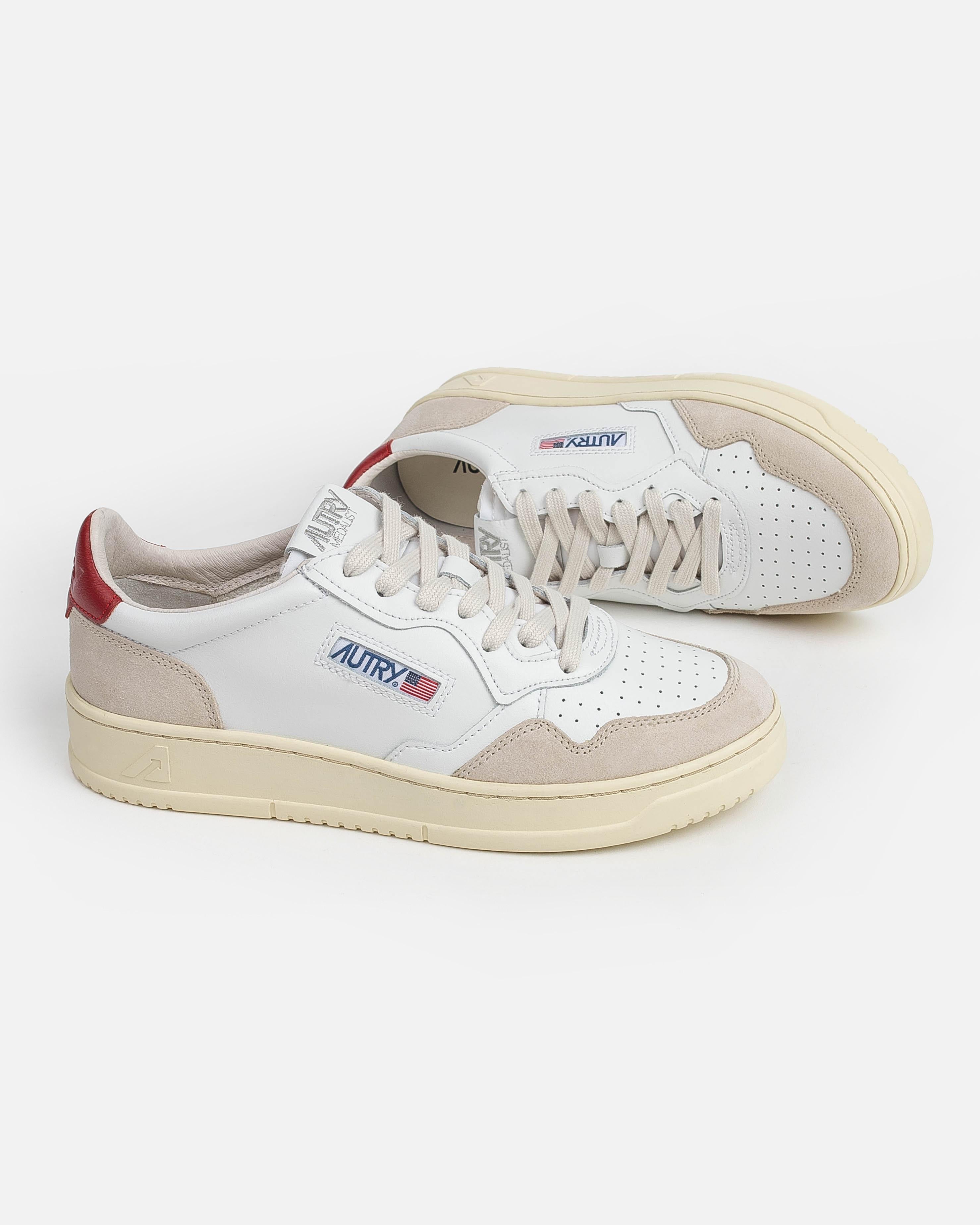Zapatillas Autry AULM LS43 AULM LS43 WHT/RED AUTRY