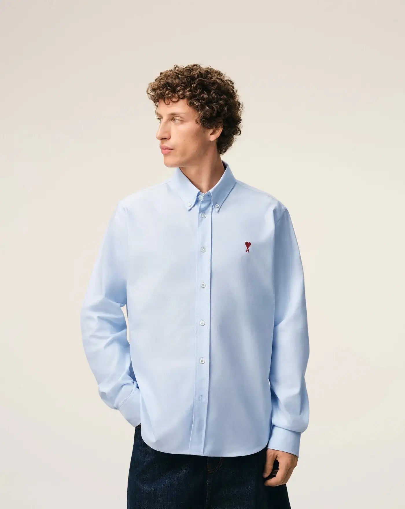 Camisa Ami Paris Ami de Coeur BFUSH063CO0031 450 AMI PARIS