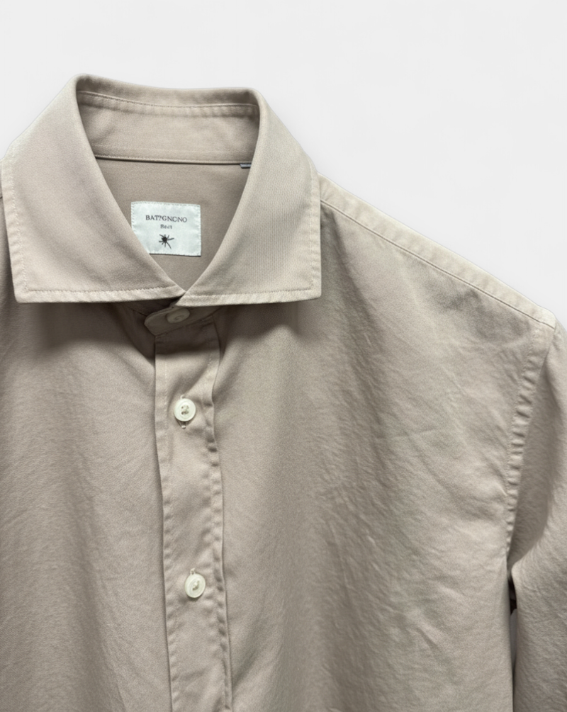 Camisa Bastoncino Basic B1379/3 BEIGE BASTONCINO
