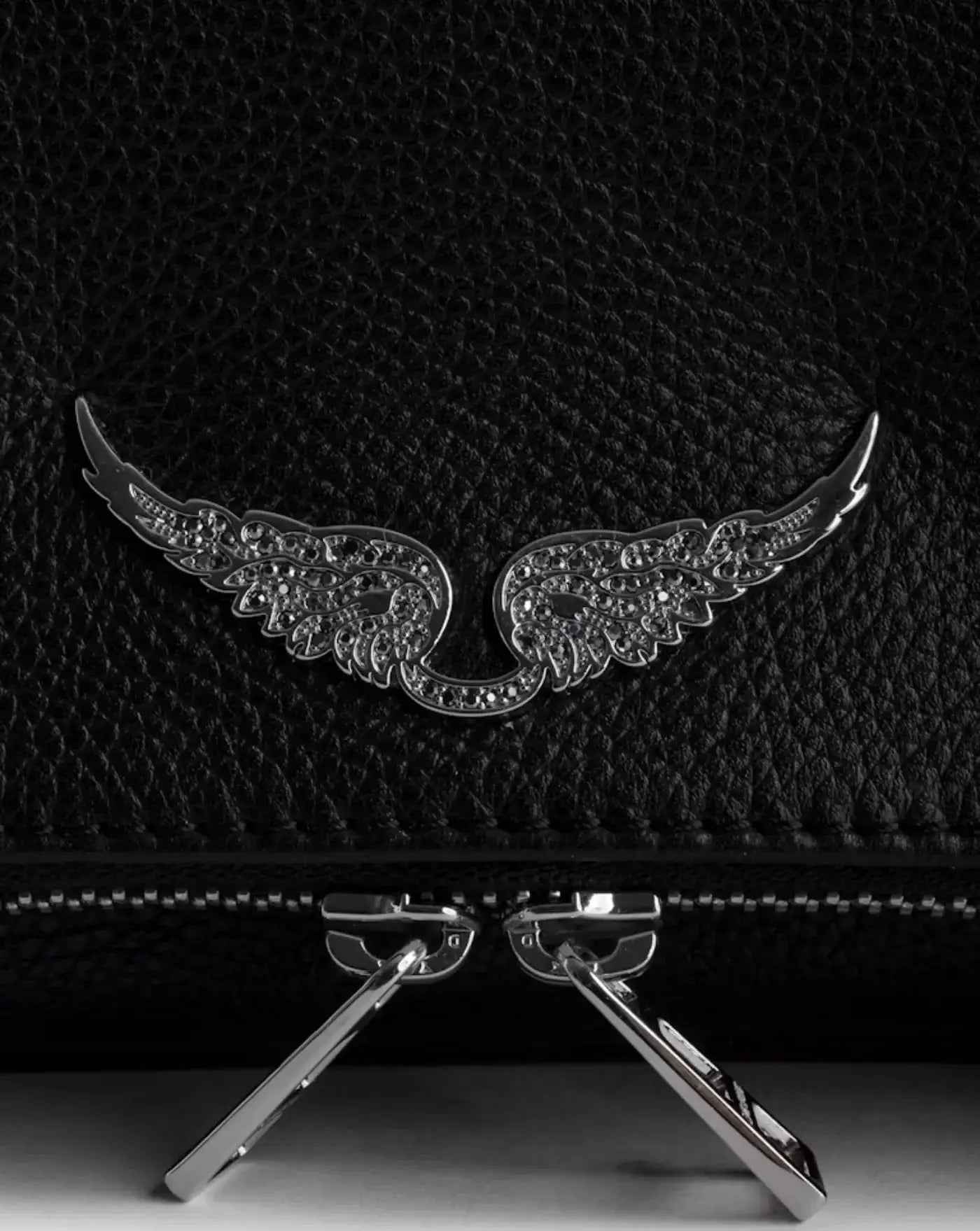 Bolso Zadig & Voltaire ROCK GRAINED LEATHER<BR/> LWBA00001 001 ZADIG & VOLTAIRE