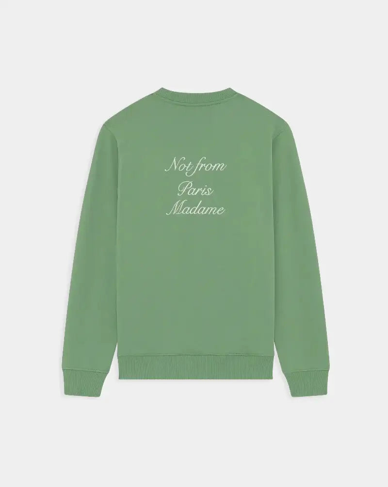Sudadera Drole de Monsieur Slogan Calligraphy K-SW157 CO127LGN DROLE DE MONSIEUR