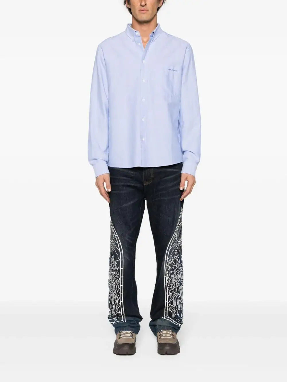 Camisa Marant Jasolo CH0041HA B1I14H 30FB ISABEL MARANT
