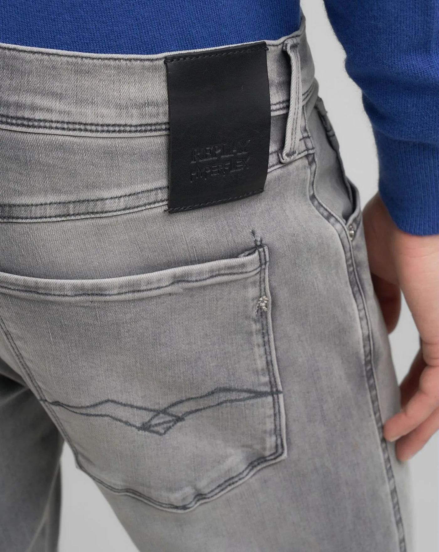 Denim Replay Hyperflex Anbass M914E03266107B 096 REPLAY