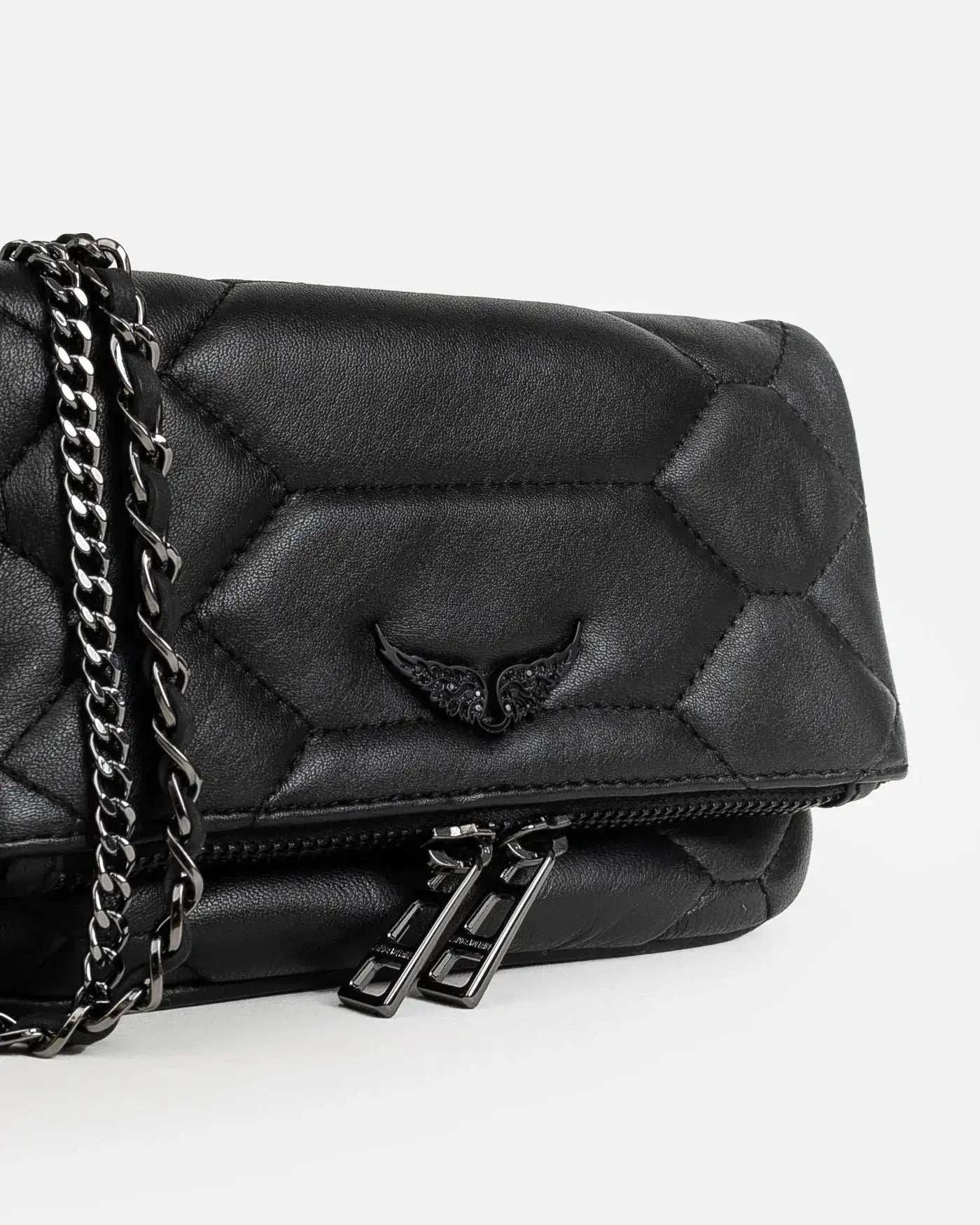 Bolso Zadig & Voltaire Rock Nano XL Mat Scale LWBA00052 NOIR 001 ZADIG & VOLTAIRE