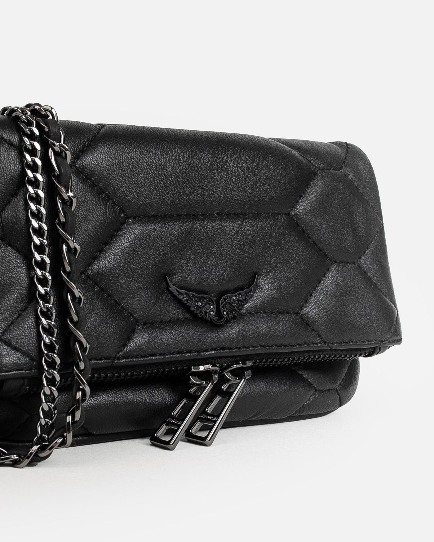 Bolso Zadig & Voltaire Rock Nano XL Mat Scale LWBA00052 NOIR 001 ZADIG & VOLTAIRE