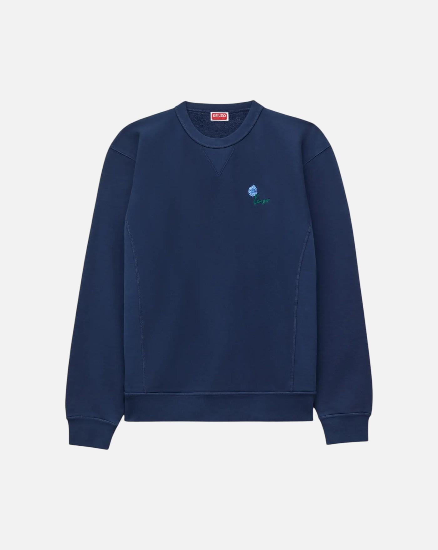 Sudadera Kenzo Tulip Classic FG65SW2754MJ 79 BLUE BLACK KENZO