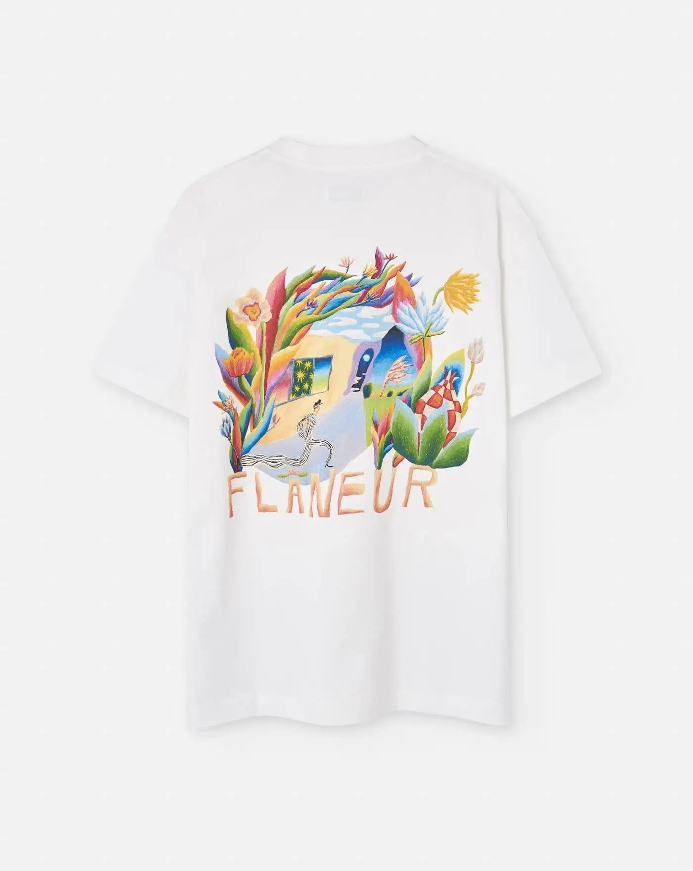 Camiseta Flâneur Passage of Time F13134 WHITE FLANEUR