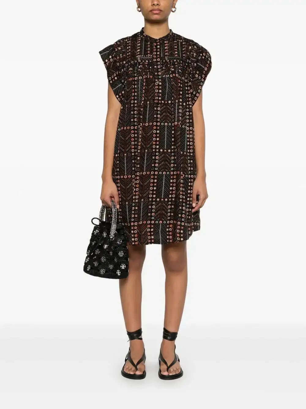 Vestido Isabel Marant Leazali RO0375FAC1J19E 02FK ISABEL MARANT