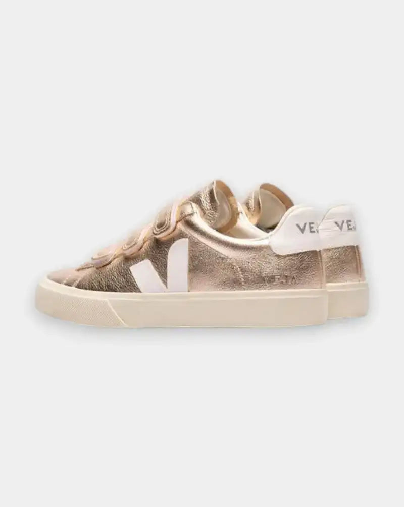 Zapatillas Veja Recife Logo Leather Platine White RC0502418A PLATINE WHITE VEJA