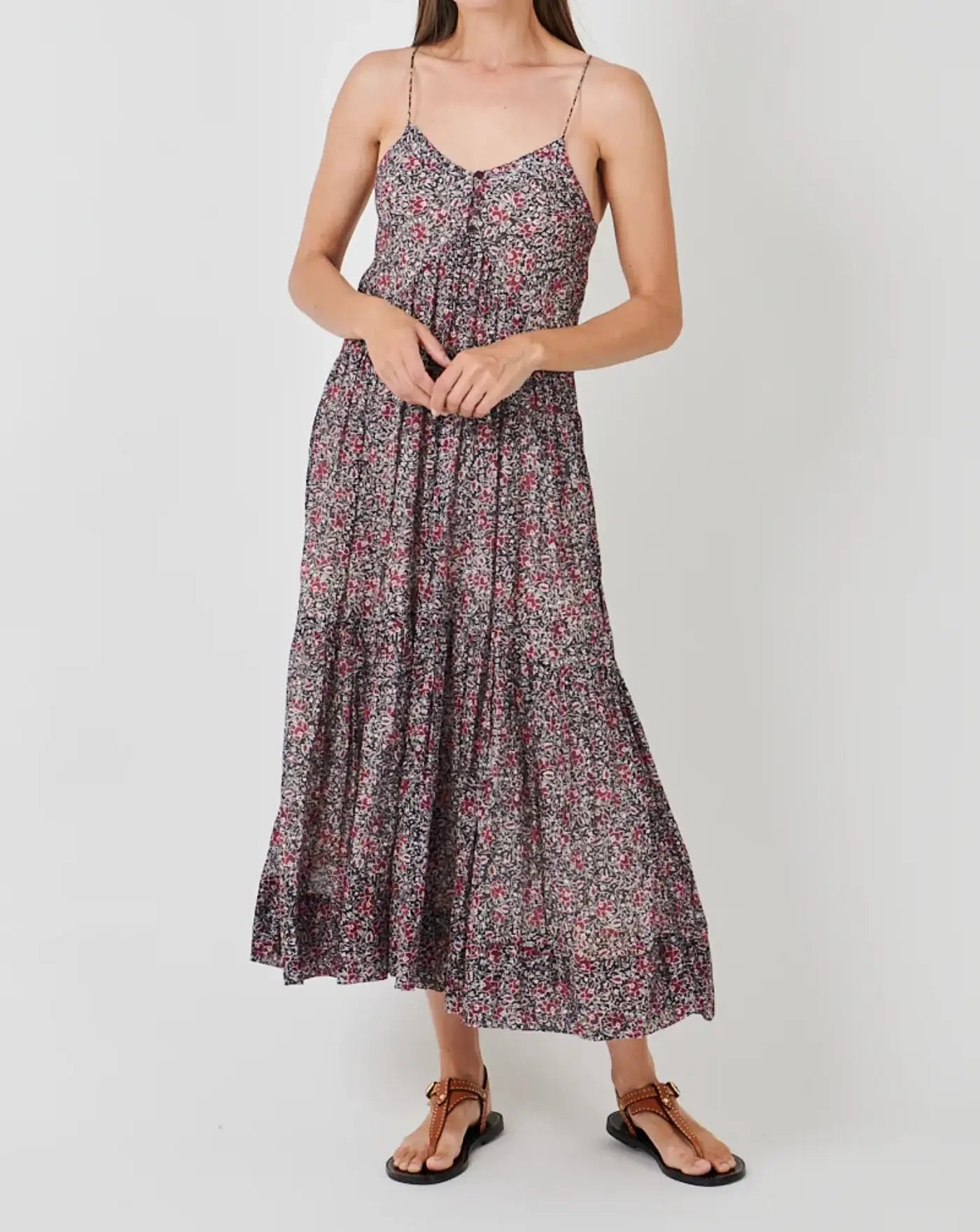 Vestido Isabel Marant Sabba RO0380FCD1J14E 86CY ISABEL MARANT