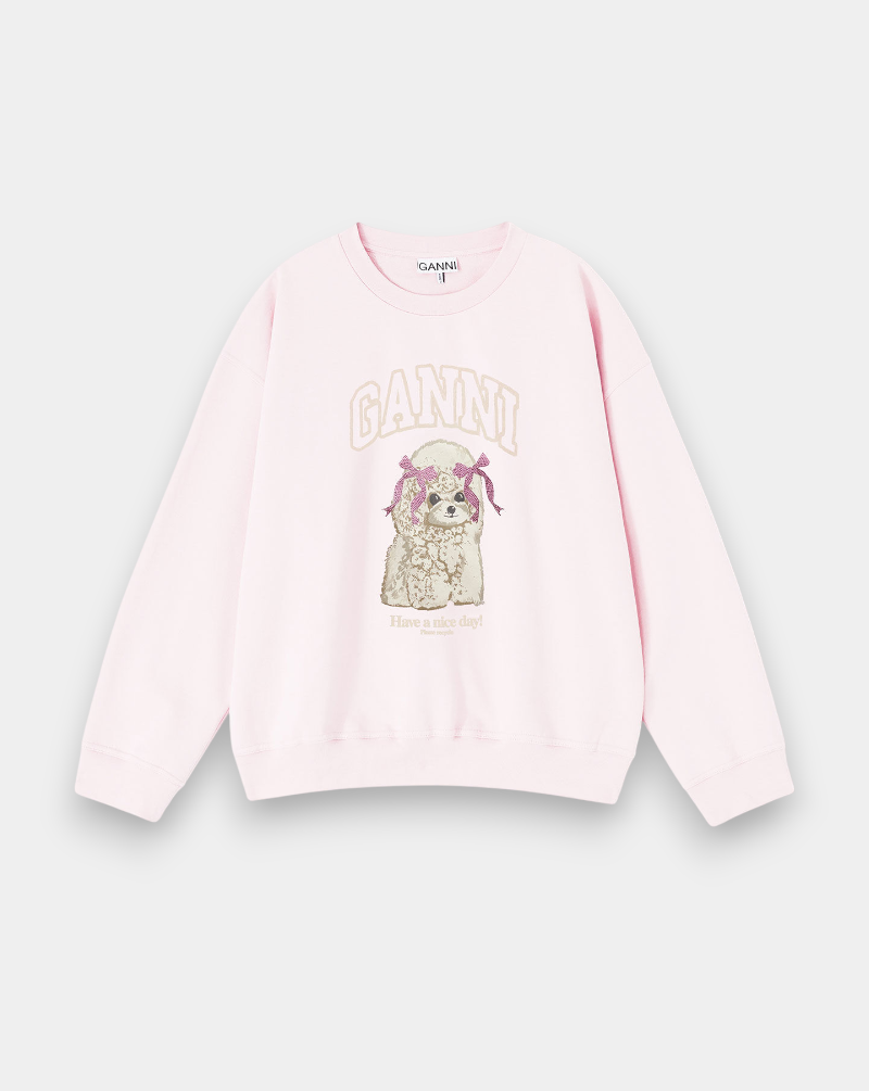 Sudadera Ganni Printed Puddle A1060026 868 GANNI