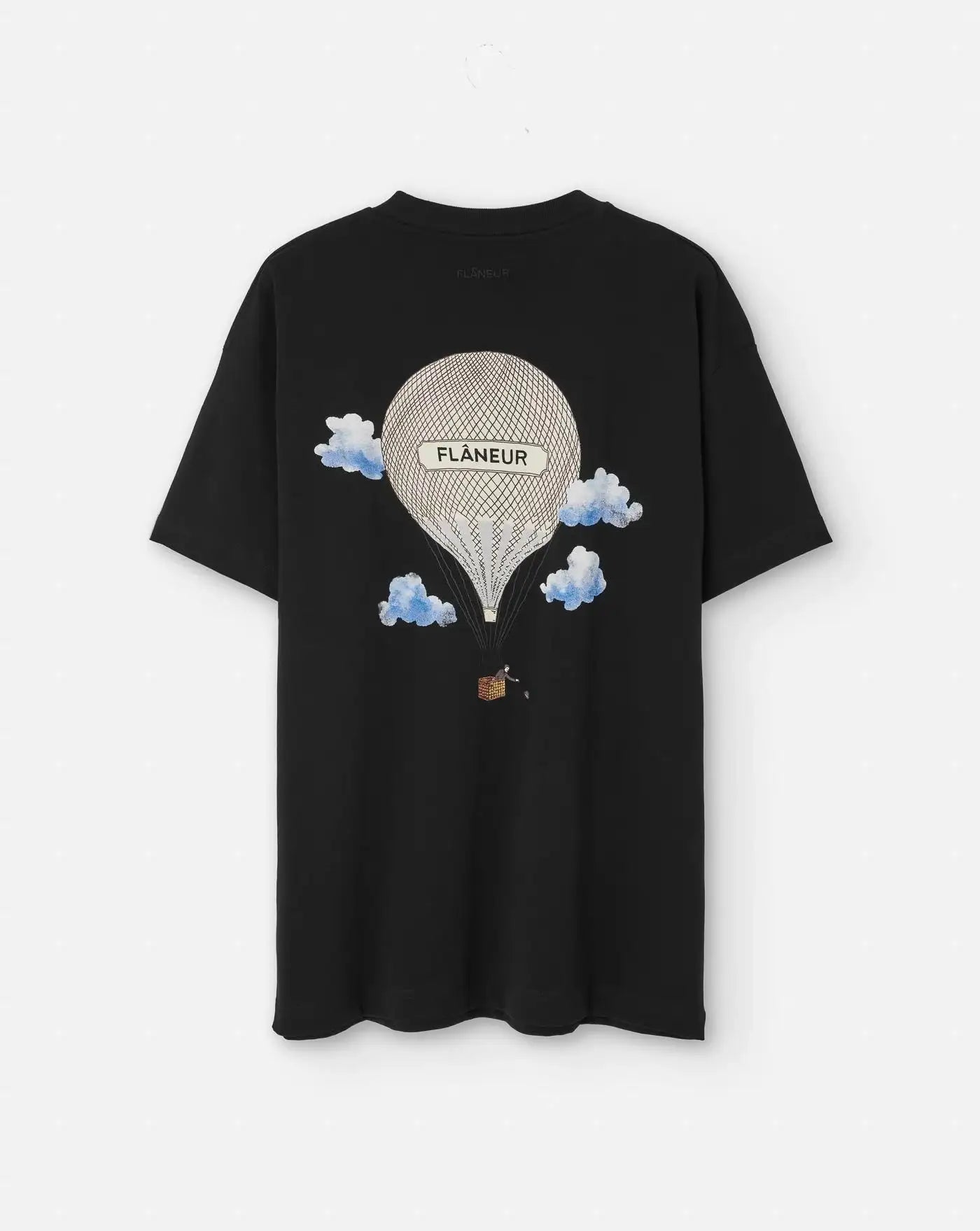 Camiseta Flâneur Aéronautique F15029 BLACK FLANEUR