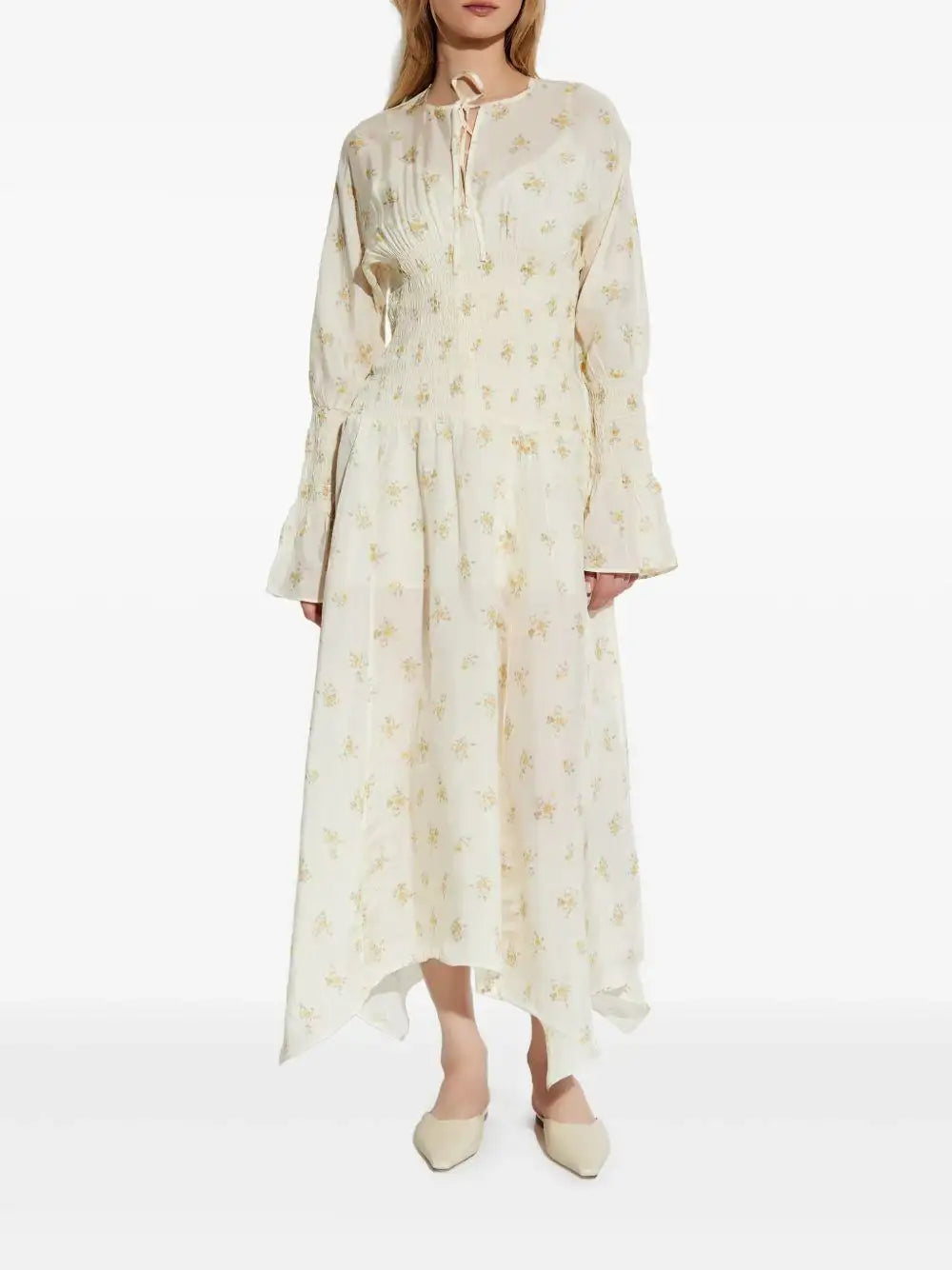 Vestido Ganni Printed W0741 277 GANNI