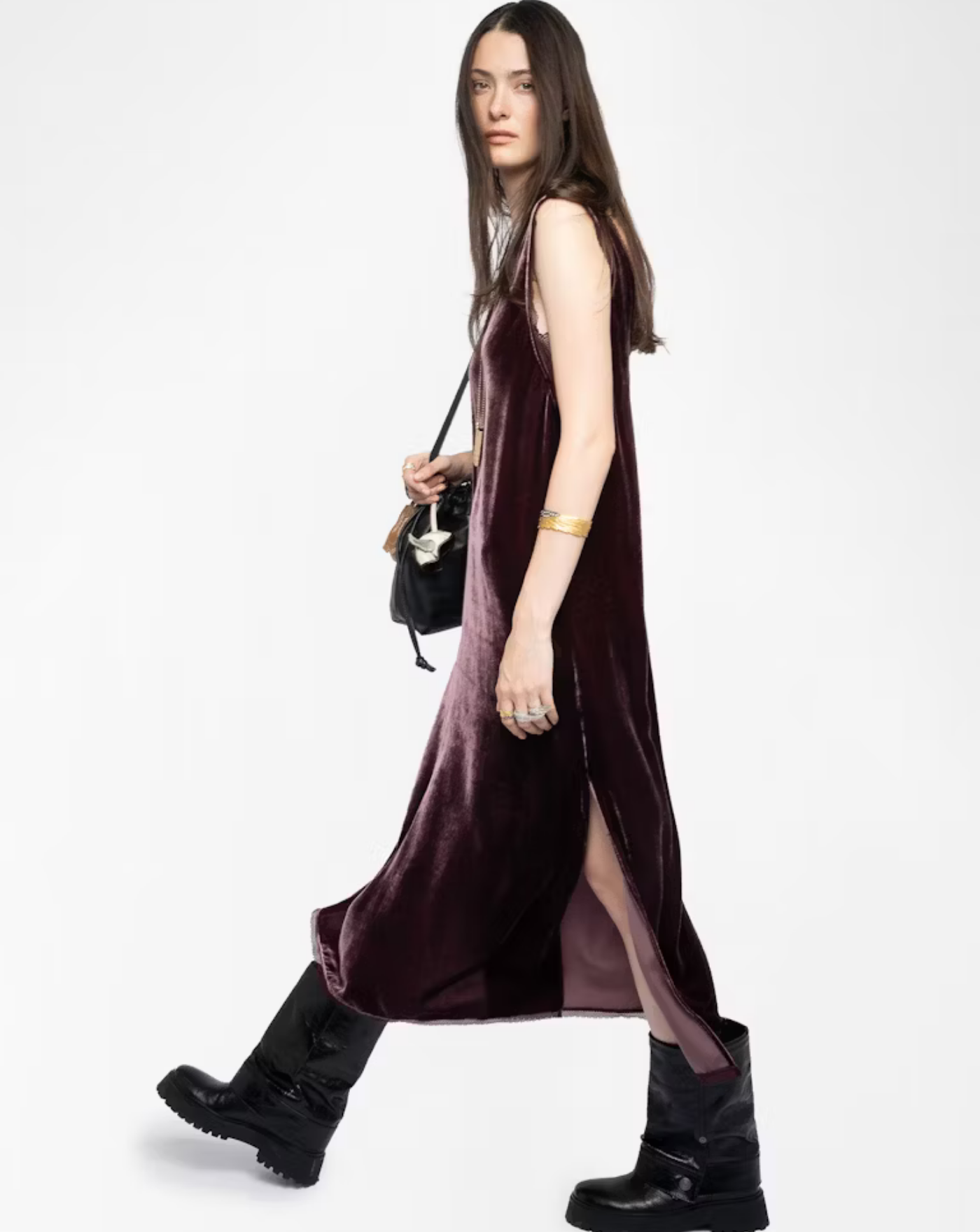 Vestido Zadig & Voltaire Renzo Velvet WWDR02571 540 ZADIG & VOLTAIRE