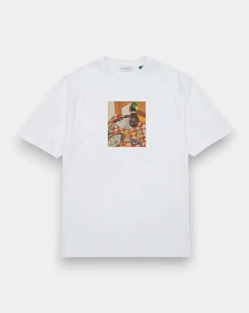Camiseta Edmmond Cute Duck 3253009000 PLAIN WHITE EDMMOND