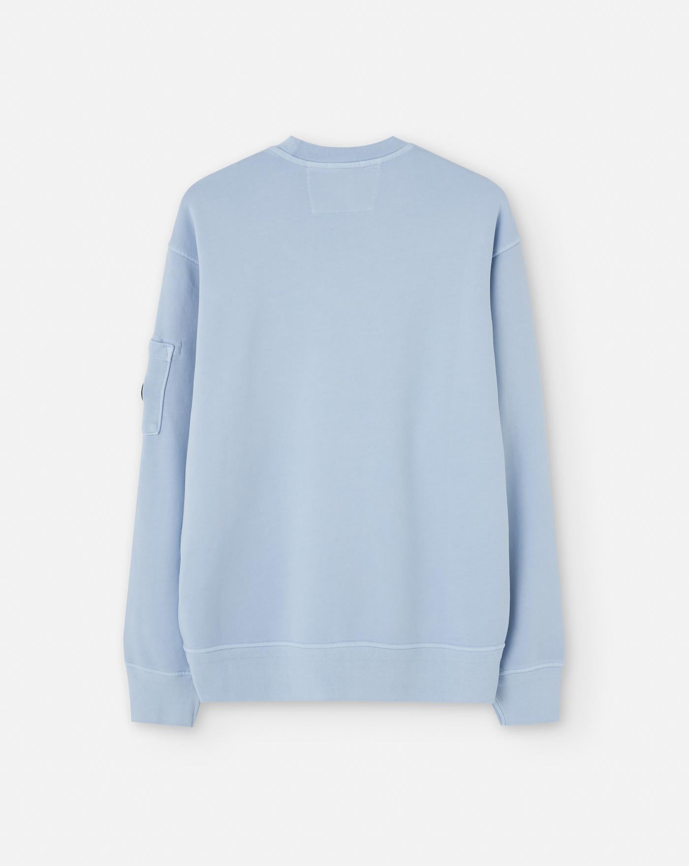 Sudadera C.P. Company Cotton Diagonal Fleece<BR/> 18CMSS098A110044R 814 C.P. COMPANY