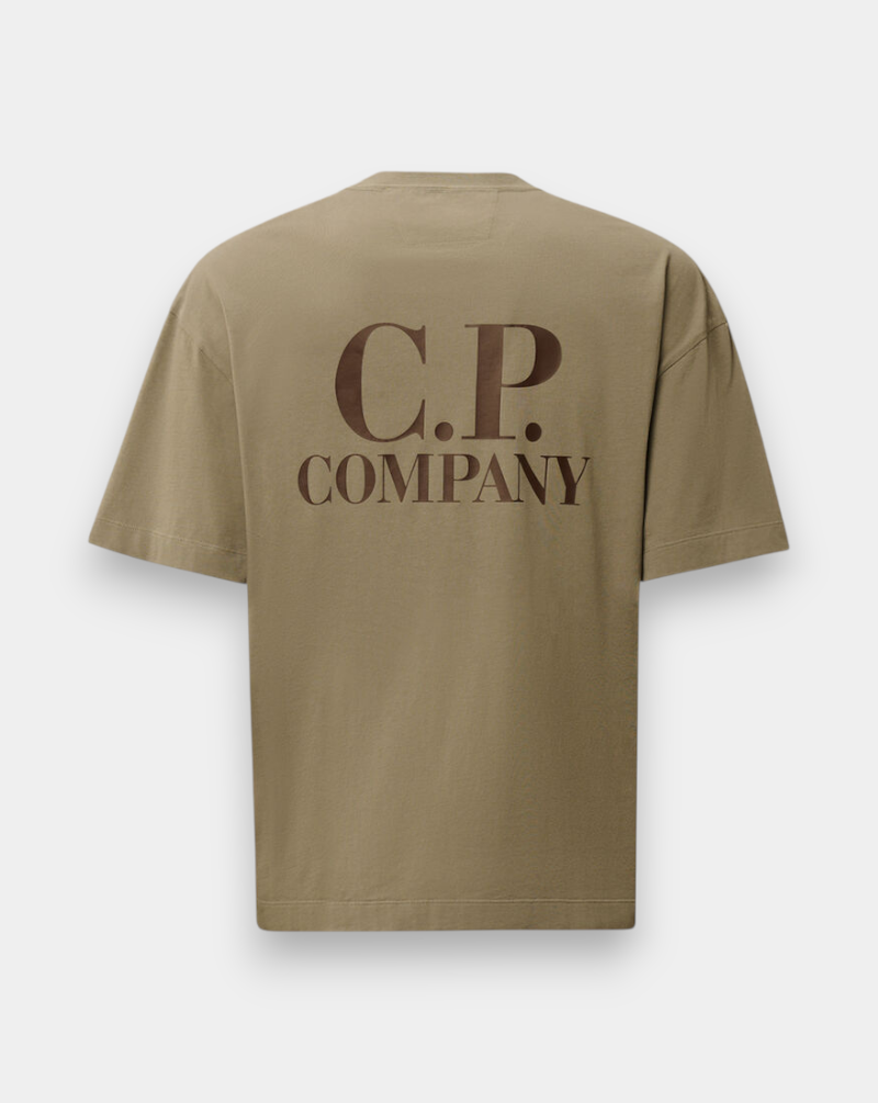 Camiseta C.P. Company 30/1 Jersey 19CMTS103A005100W 356 C.P. COMPANY