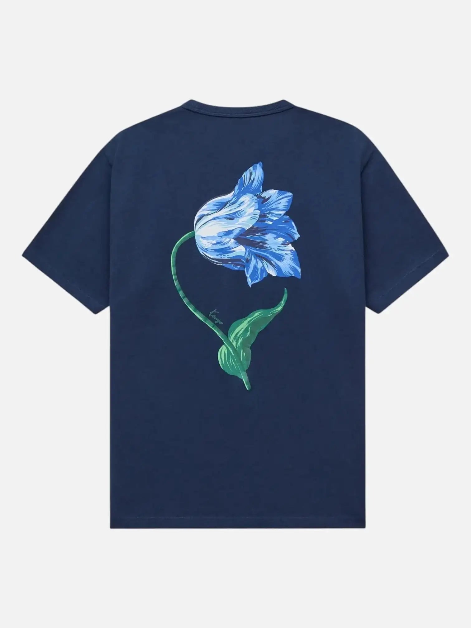 Camieseta Kenzo Tulip<BR/><BR/> FG65TS2934SK 79 BLUE BLACK KENZO