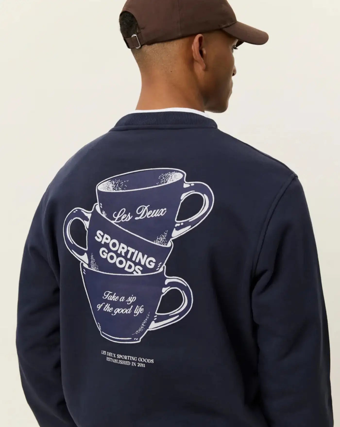 Sudadera Les Deux Ben artist sweatshirt 1001563 460DARK NAVY LES DEUX