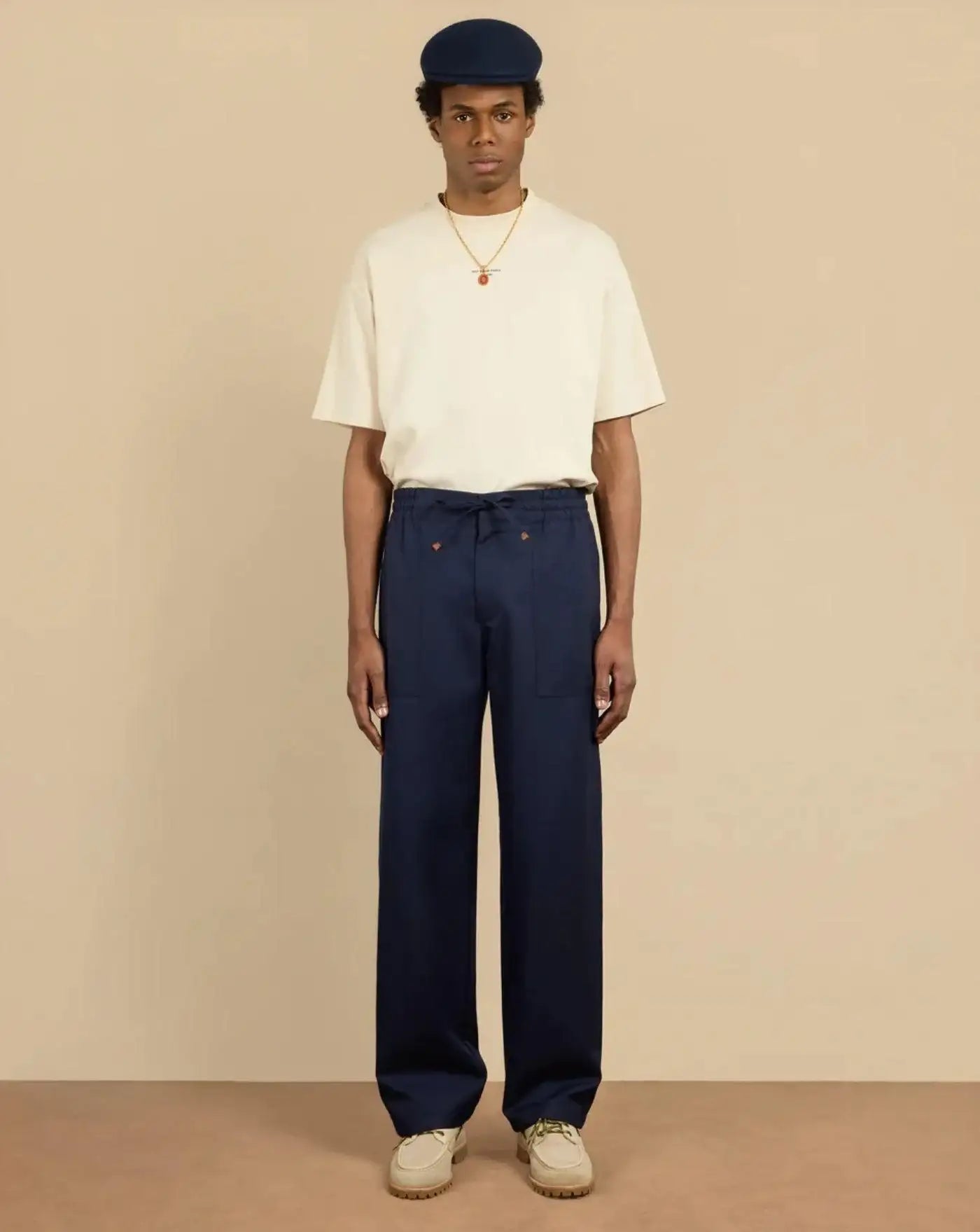 Pantalon Drole de Monsieur Le Pantalon Elastique Laine BP197 PL127 NY DROLE DE MONSIEUR