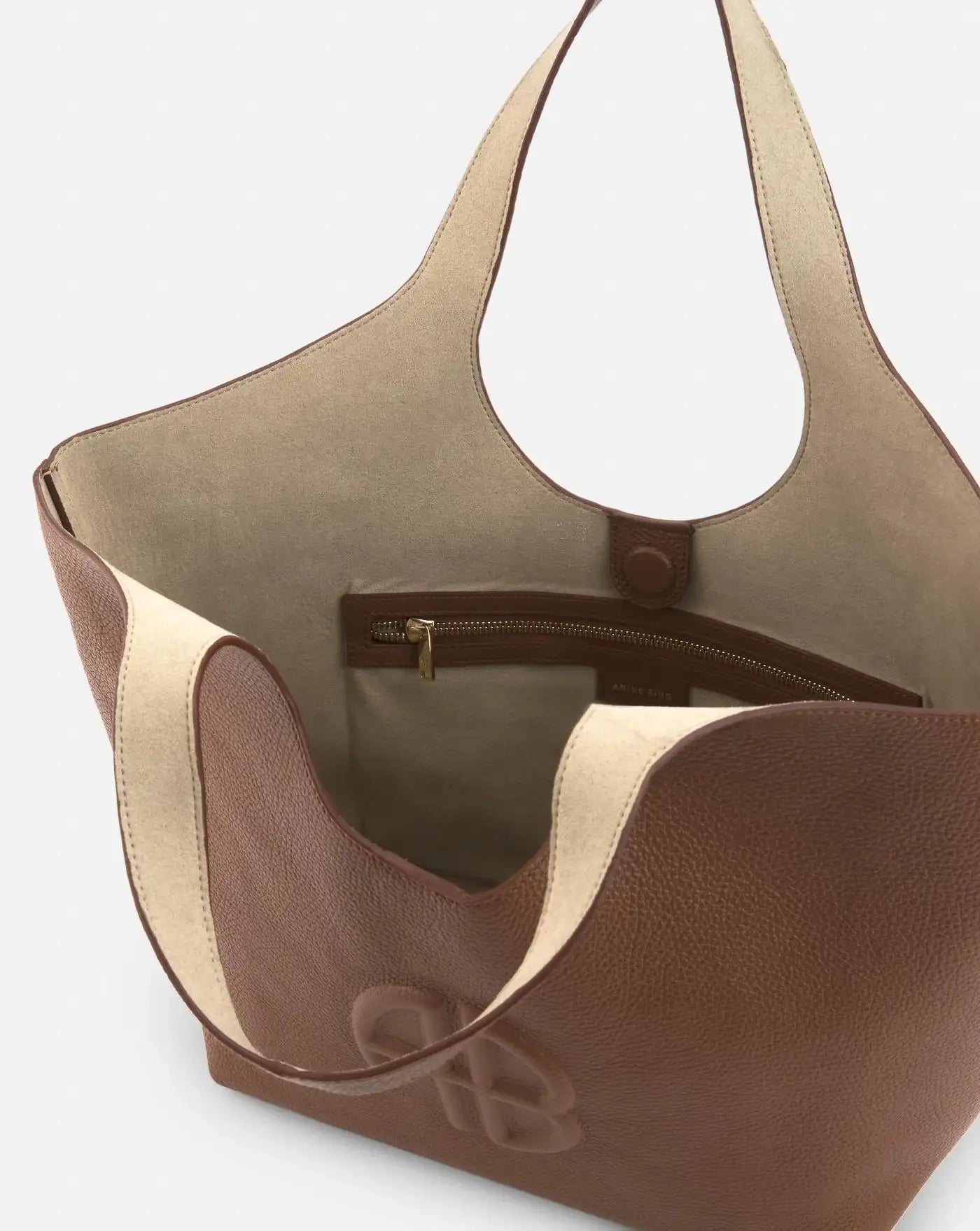 Bolso Anine Bing Medium Lily Tote A1310760COG1 BROWM ANINE BING