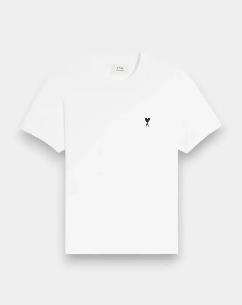 Camiseta Ami Paris Ami de Coeur HTS346724 100 AMI PARIS