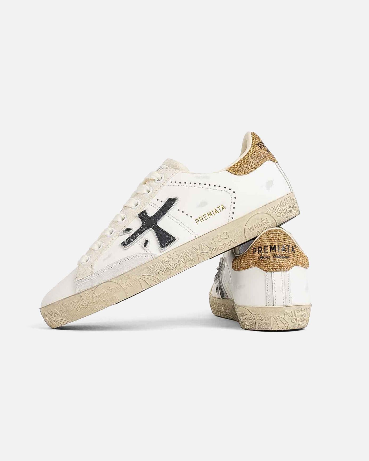 Zapatillas Premiata Stevend Var 6664 STEVEND 6664 WHITE/BEIGE/GOLD PREMIATA