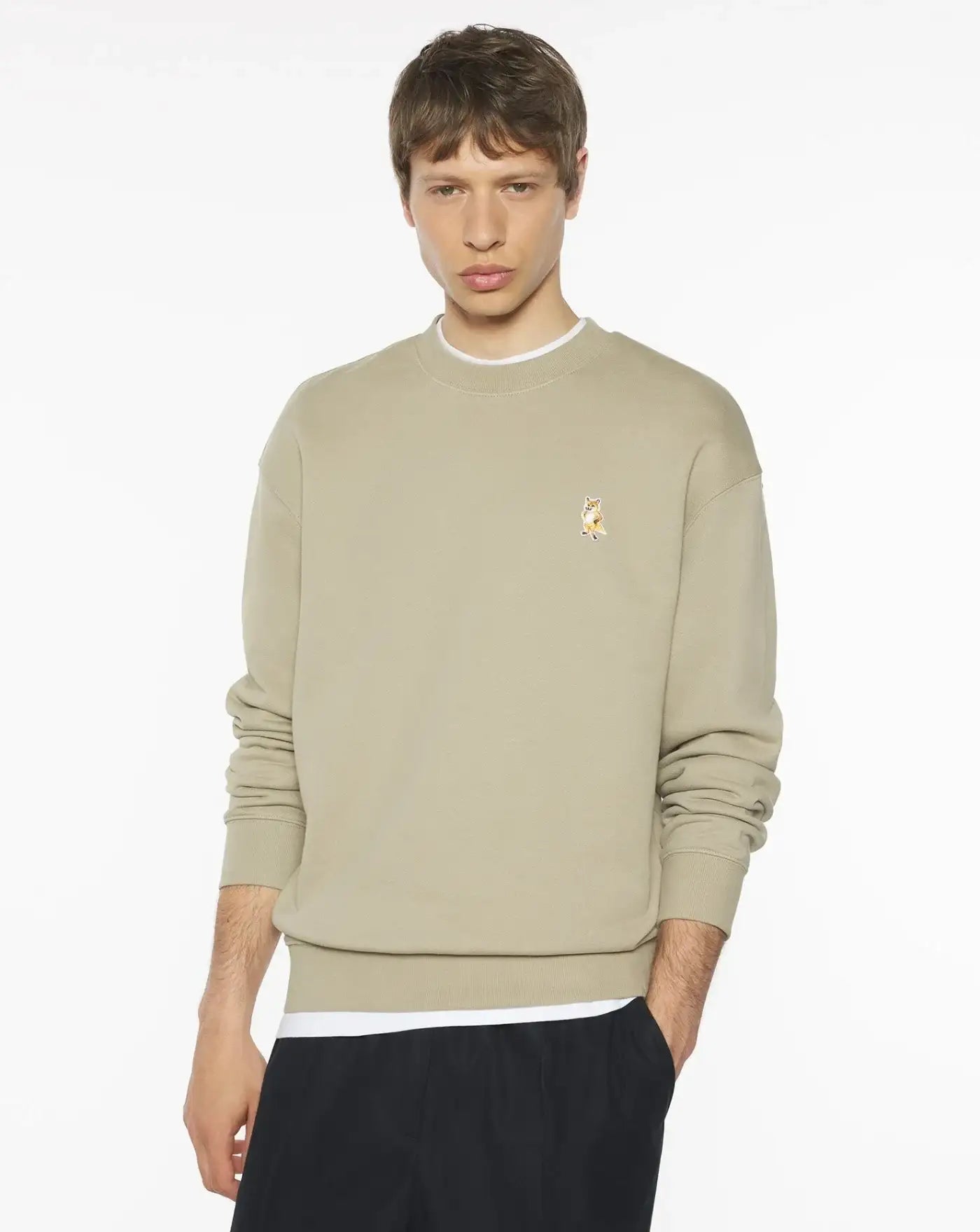 Sudadera Maison Kitsune Standing Fox PM00311KM0341 0302 MAISON KITSUNE