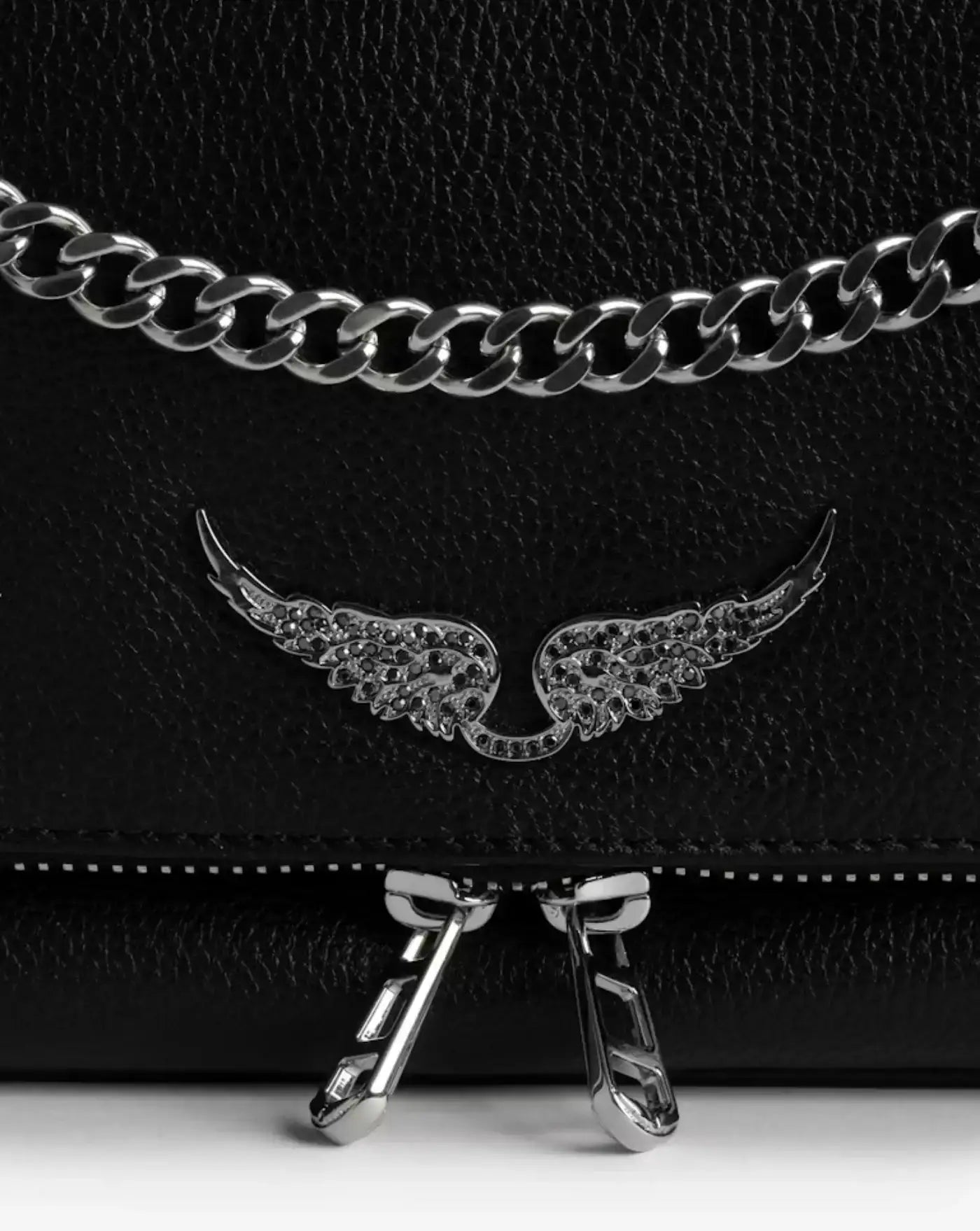 Bolso Zadig & Voltaire Rock II Grained Leather LWBA04124 011 ZADIG & VOLTAIRE