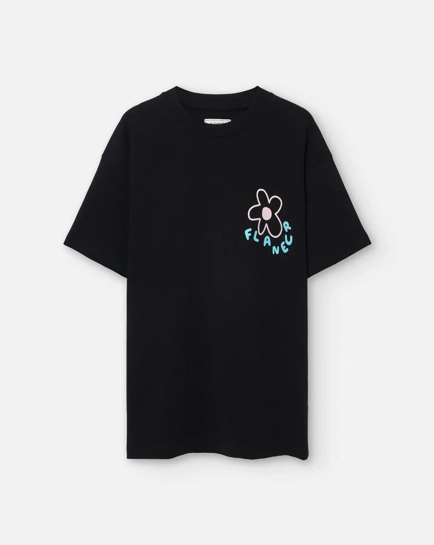 Camiseta Flaneur Blossom F15024 BLACK FLANEUR