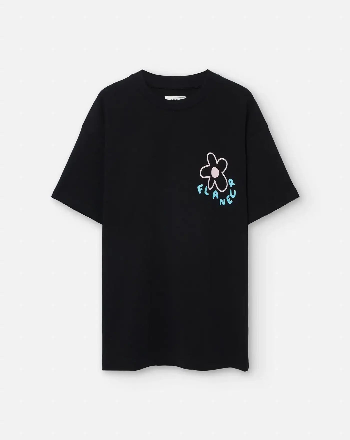 Camiseta Flaneur Blossom F15024 BLACK FLANEUR