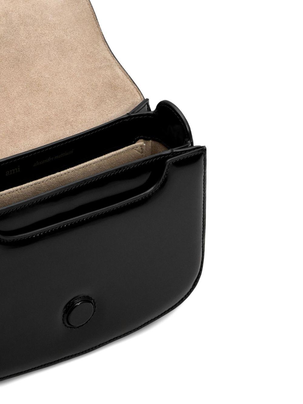 Bolso Ami Paris Leather Paris Paris Bag ULL717AL0139 001 AMI PARIS