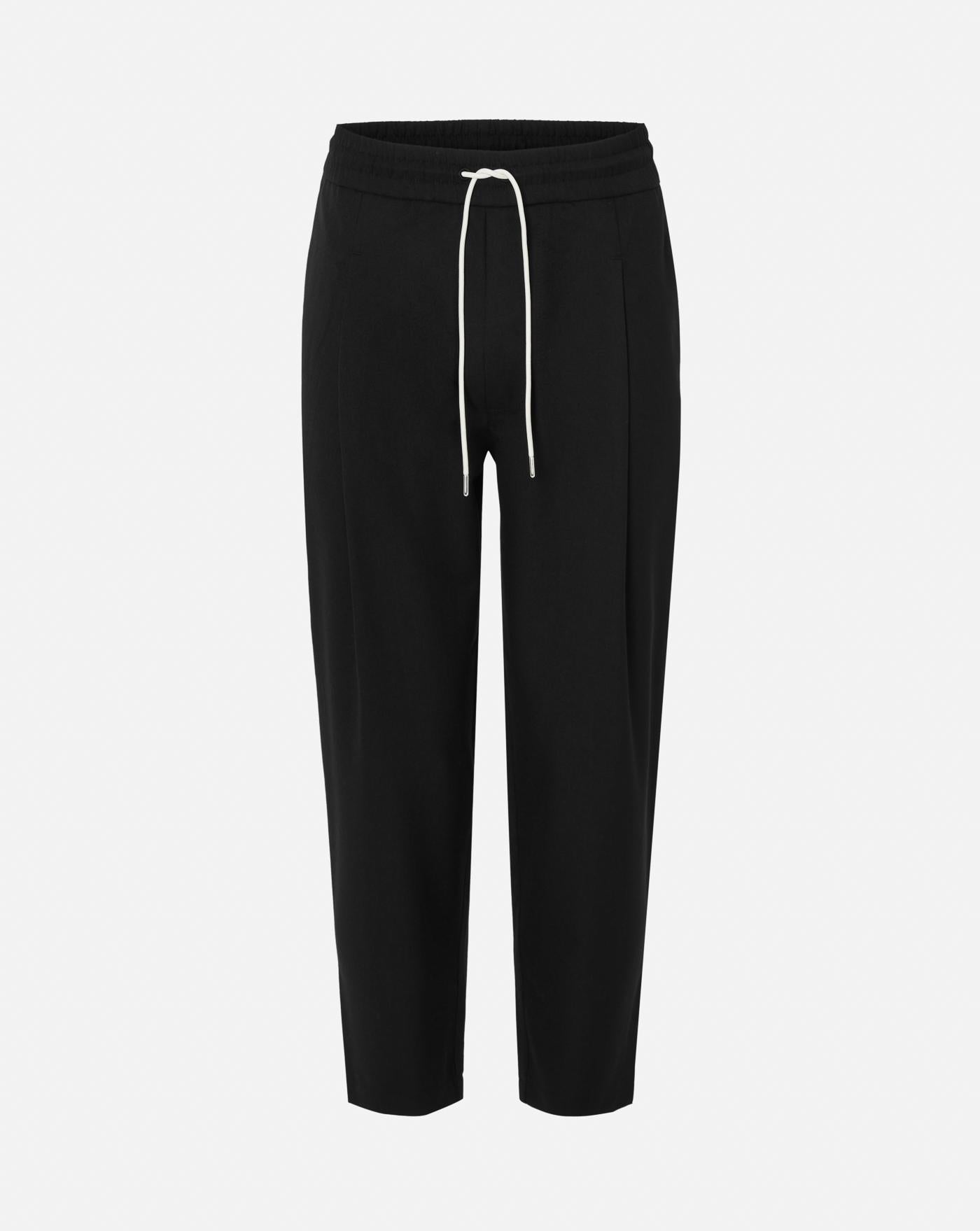 Pantalon Drole de Monsieur Le Cropped BP167 PL127 BL BLACK DROLE DE MONSIEUR