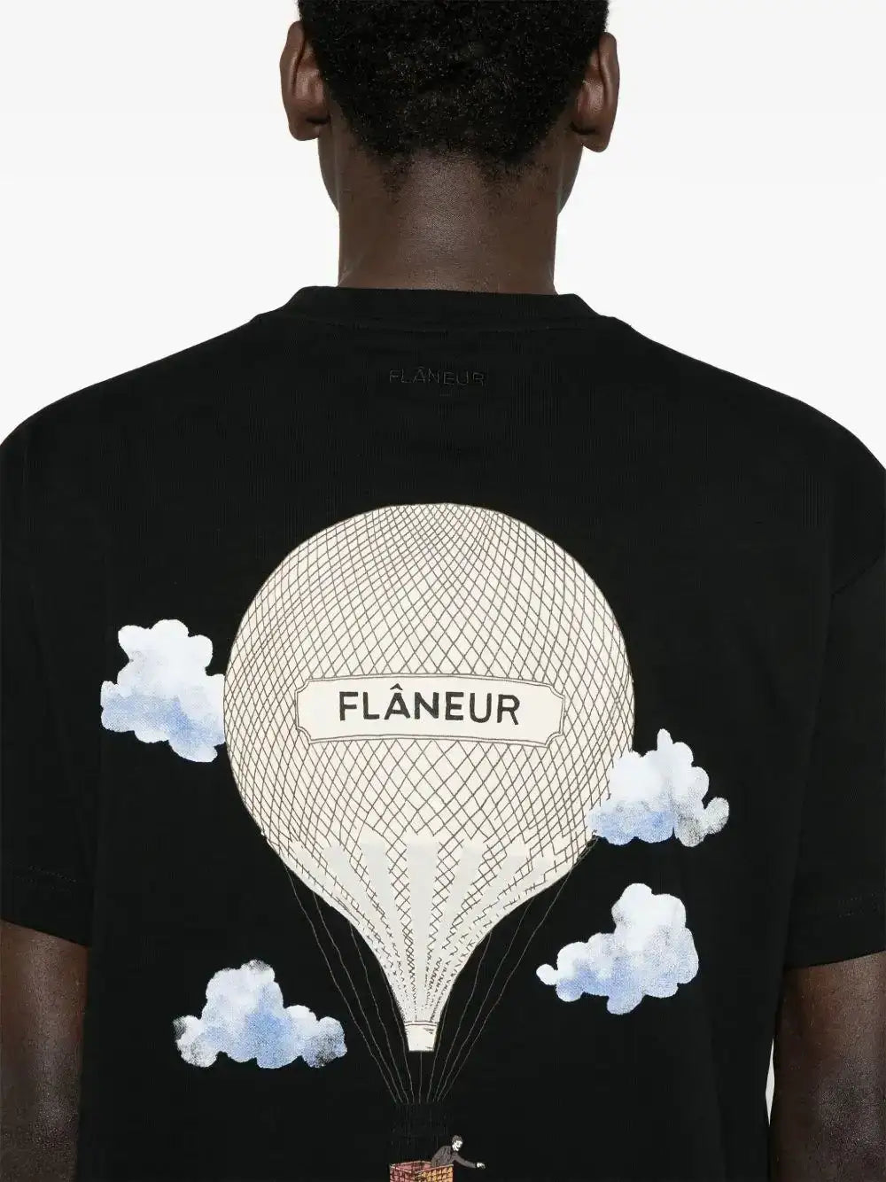 Camiseta Flâneur Aéronautique F15029 BLACK FLANEUR