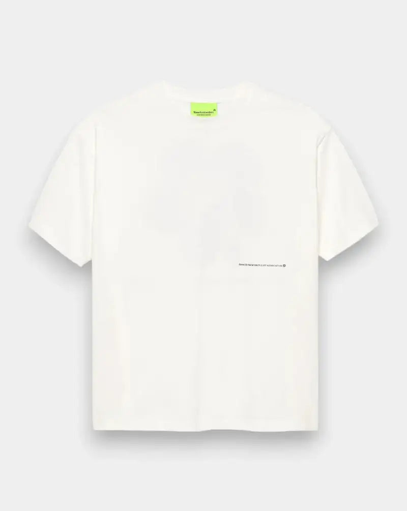 Camiseta New Amsterdam Hibiscus Tee 2601078001 WASHED WHITE NEW AMSTERDAM