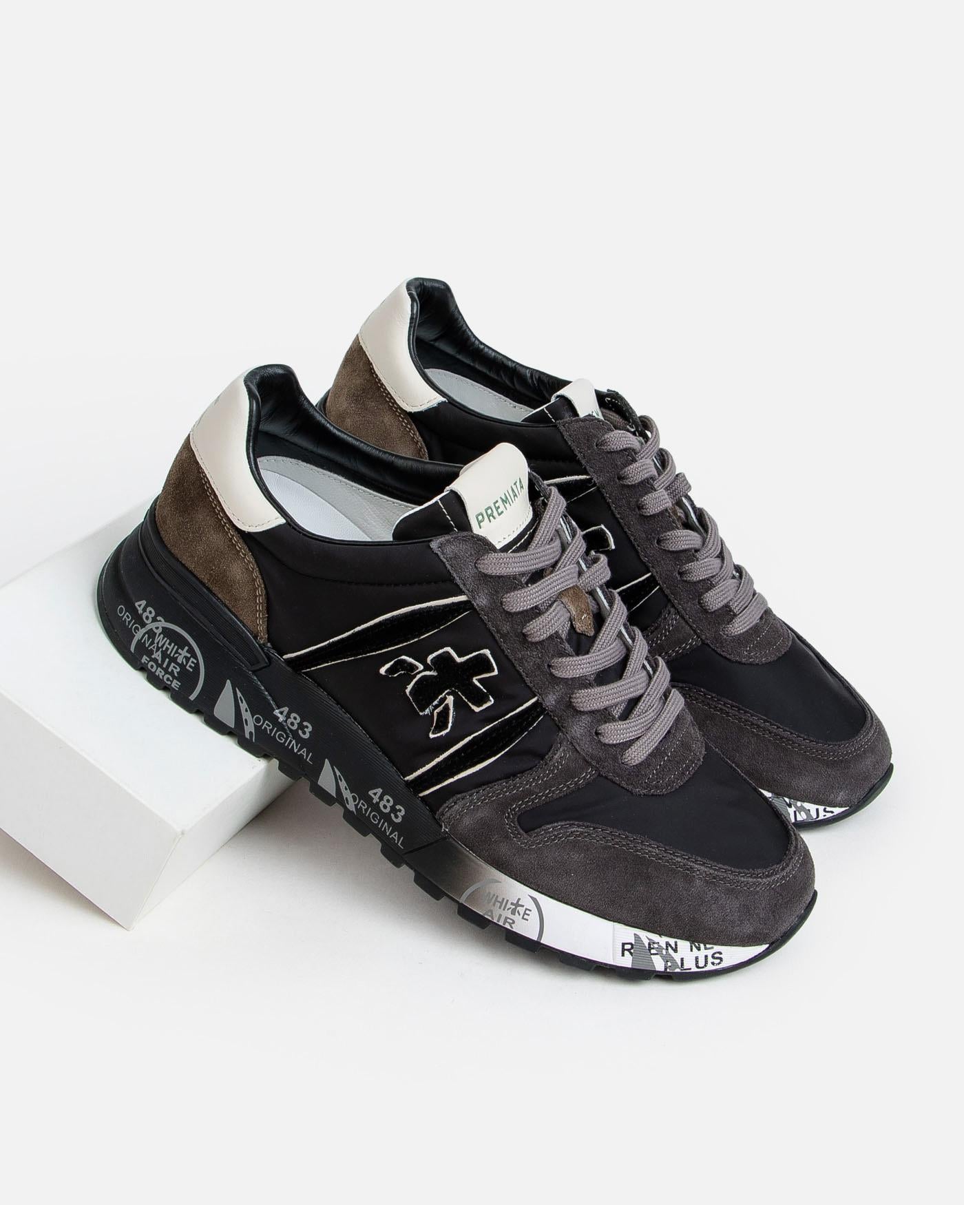 Zapatillas Premiata Lander Var 4951 LANDER 4951 BLACK PREMIATA